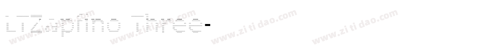 LTZapfino Three字体转换